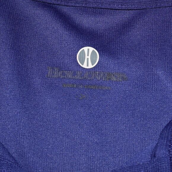 LSU TIGERS Men's Purple Polo Sz XL Hallovers Knit Shirt Embroidery Nice - Picture 7 of 8